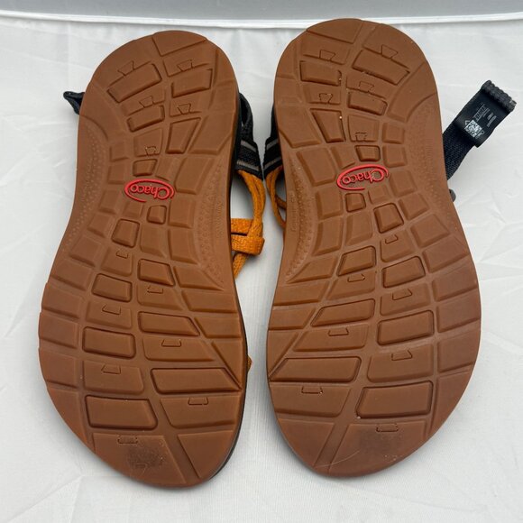 Chaco Z Volv 2 Womens Outdoor Sandals Size 5 Adjustable Black/Orange - Picture 5 of 15